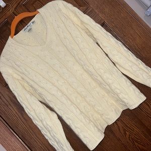 ⭐️EB Cotton Cable V-Neck